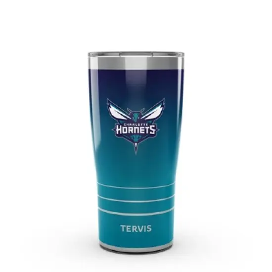 NBA Charlotte Hornets 20oz Ombre Stainless Steel Tumbler image {4}
