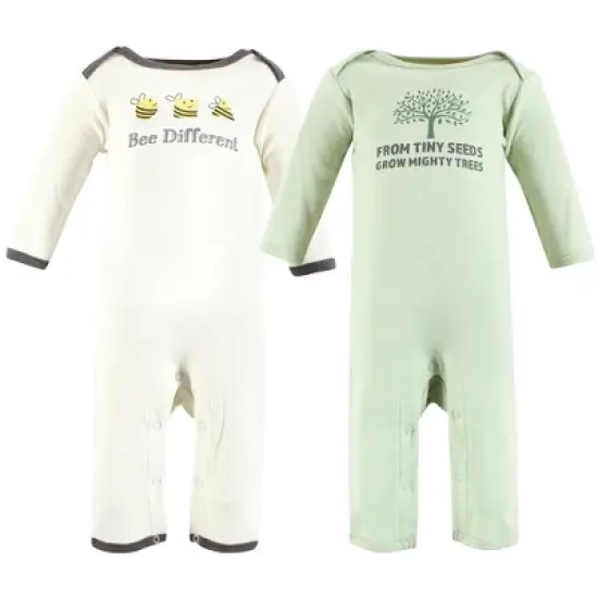 Touched by Nature Organic Cotton Coveralls, Bee Different image {8}
