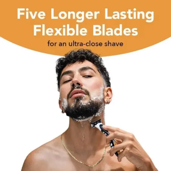 BiC Flex Refillable Razors - 1 Handle + 7 Razors image {3}