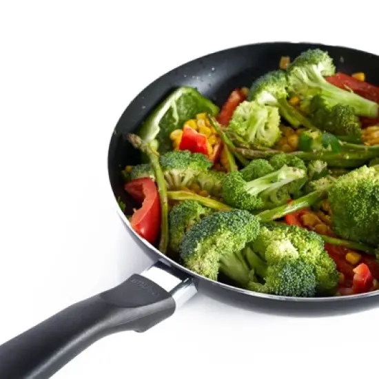 IMUSA Nonstick Bistro Saute Pan - Black image {7}