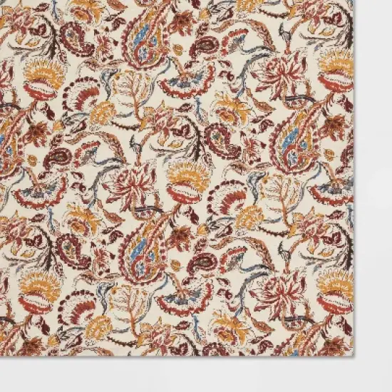 60"x84" Tablecloth 'Paisley' - Threshold&trade; image {2}