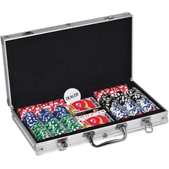 MasterPieces Casino Style 300 Piece Poker Chip Set - NFL Kansas City Chiefs image {3}