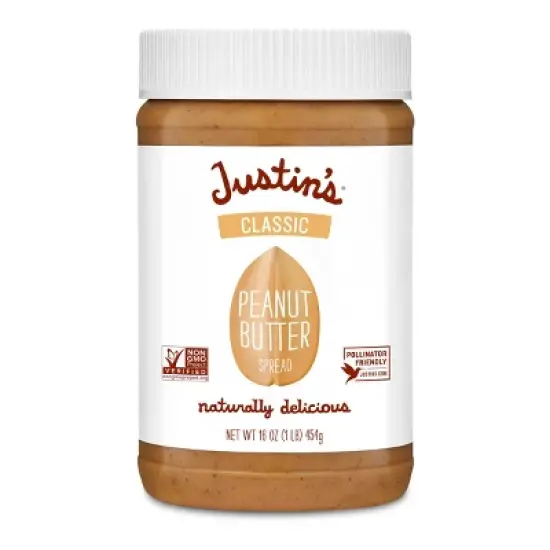Justin's Classic Peanut Butter - 16oz image {6}