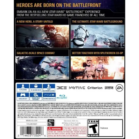 Star Wars Battlefront II - PlayStation 4 image {1}