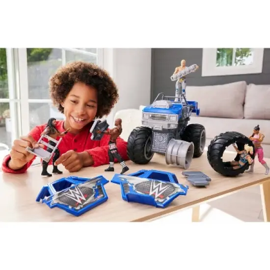 WWE Wrekkin' Slam Crusher Monster Toy Truck image {1}