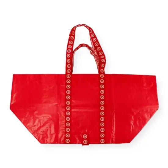 32.5" Reusable Bag XL tote Target Run Bag Red image {2}