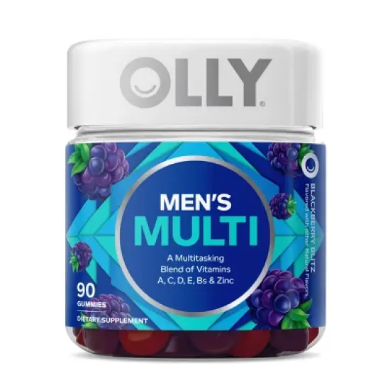 OLLY Men's Multivitamin Gummy - Blackberry Blitz image {9}