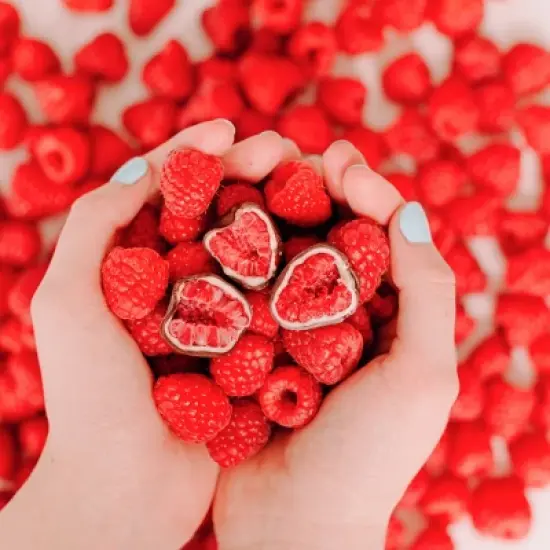 Tru Fru White & Milk Chocolate Frozen Whole Raspberries - 8oz image {4}