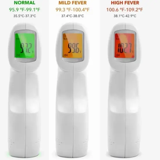 Alertcare Non-contact Infrared Forehead Thermometer image {3}