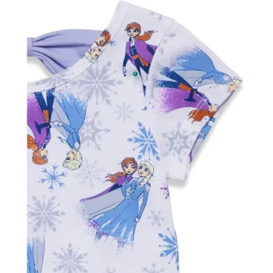 Disney Frozen Elsa Princess Anna Olaf Christmas Girls Skater Dress Little Kid  image {3}