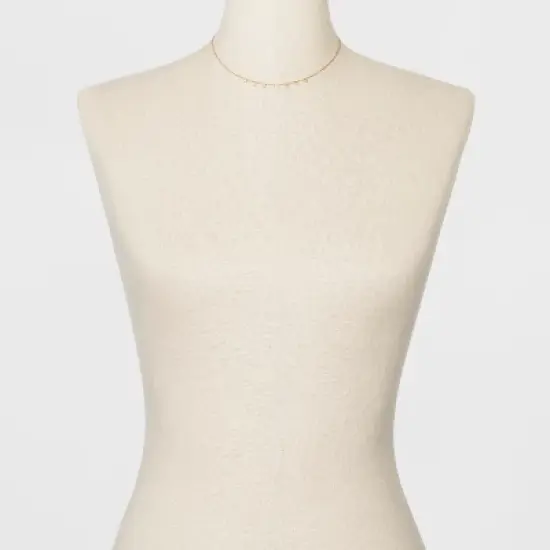 Small Circle Pendent Necklace - A New Day&trade; Gold image {1}