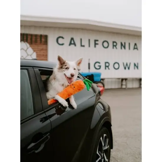 ZippyPaws Carrot Jiggler Dog Toy - 21" image {4}