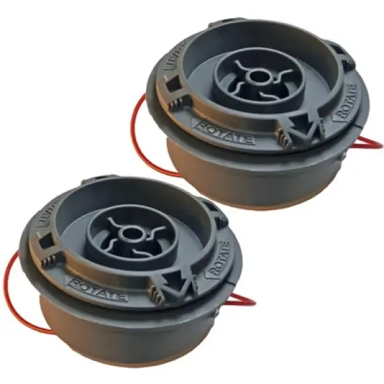 Ryobi RY28140 Trimmer (2 Pack) Replacement String Head Assembly - 309562005-2PK image {1}
