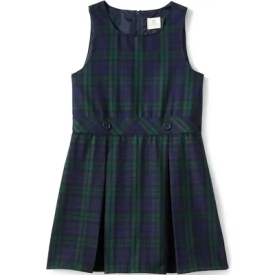 Lands' End Girls Uniform Plaid Jumper image {11}