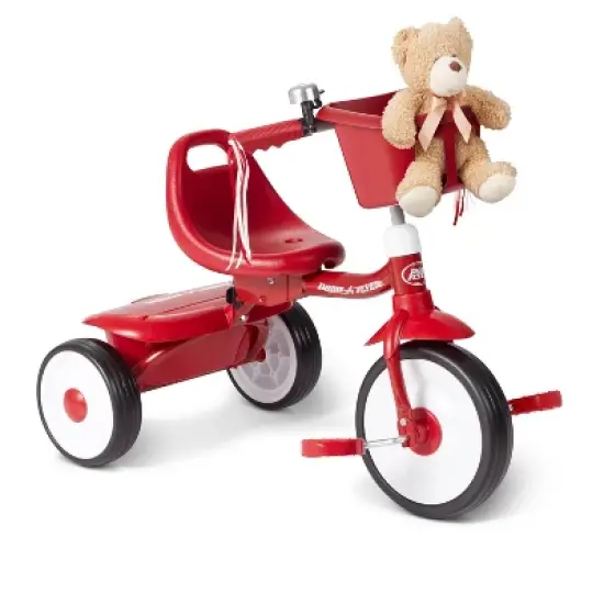 Radio Flyer Fold 2 Go Trike with Bucket image {8}