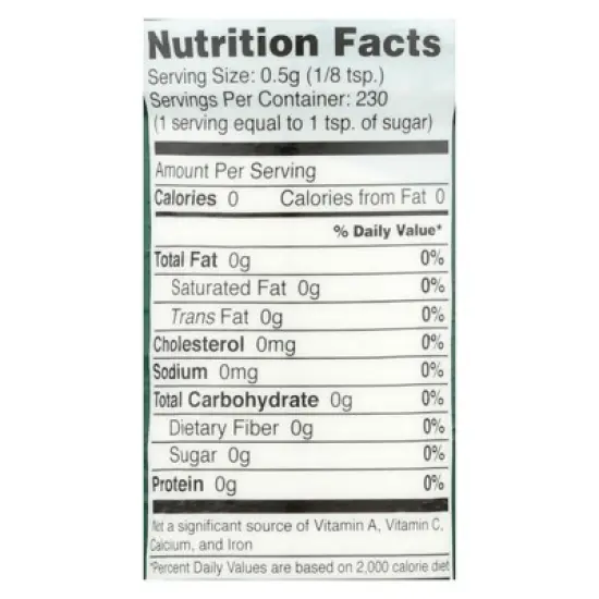 Sweet Leaf Stevia Extract - 0.9 oz image {1}