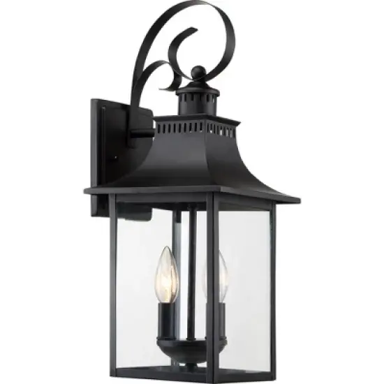 Quoizel Lighting Chancellor 2 - Light Sconce in  Mystic Black image {1}