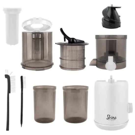 Tribest Shine Kitchen Co. Multi-Batch Compact Cold Press Juicer image {5}