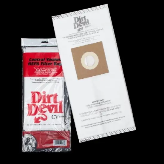 Dirt Devil Central Vacuum Cleaner 3PK Paper Bags # 9597 image {2}