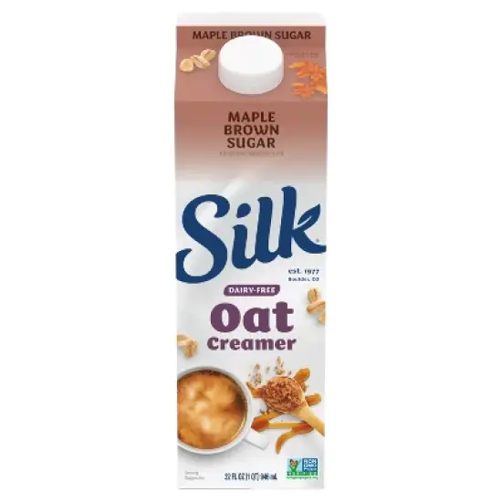 Silk Dairy-Free Oat Creamer image {9}