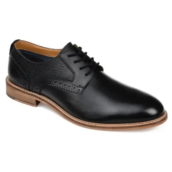 Thomas & Vine Medium and Wide Width Mens Clayton Tru Comfort Foam Lace-up Round Toe Derby image {9}