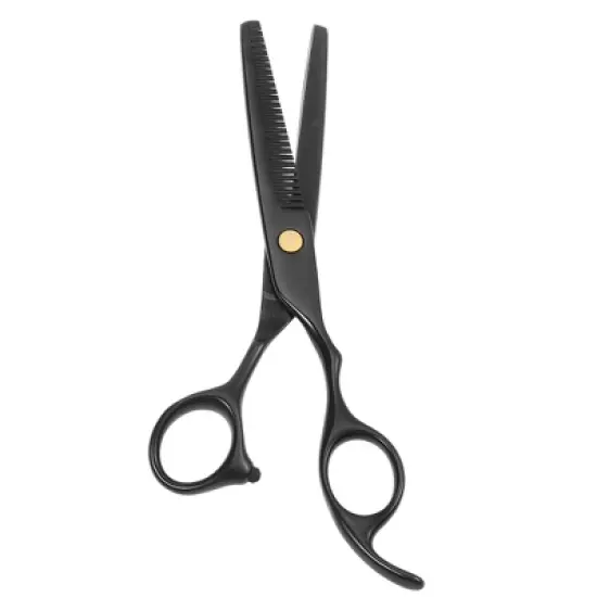 Unique Bargains Portable Thinning Scissors for Long Short Thick Hard Soft Hair for Men Women 6.69 Inch Length image {4}