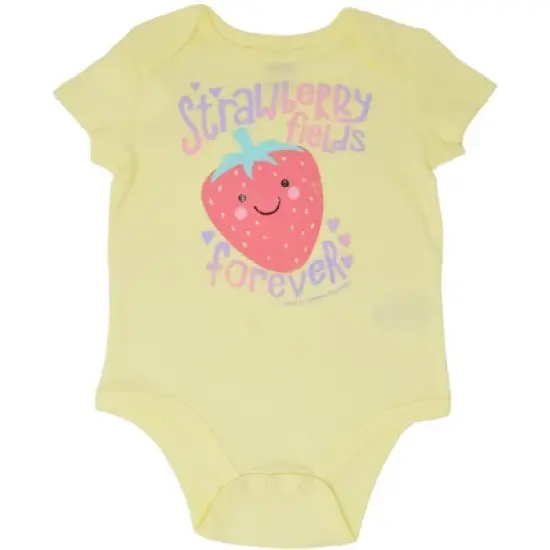 Lyrics by Lennon and McCartney 5 Pack Short Sleeve Bodysuits Newborn to Infant image {3}