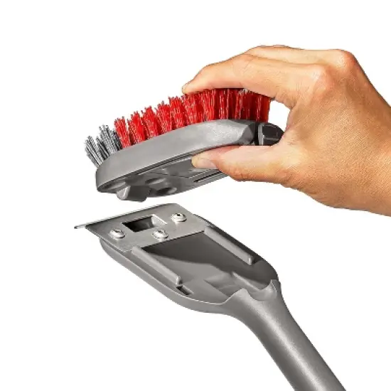 OXO Nylon Grill Brush For Cold Cleaning image {4}