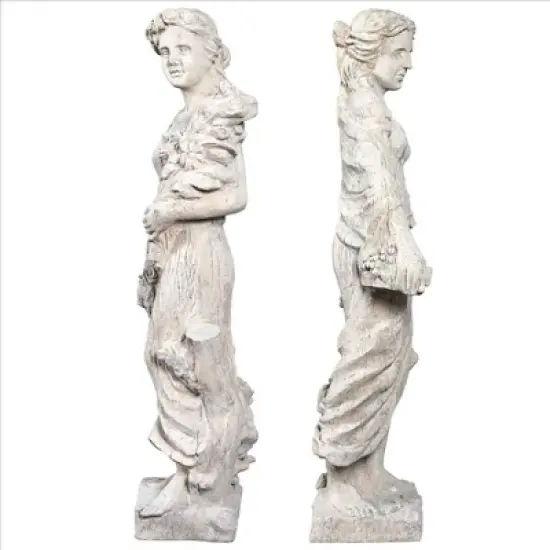 Design Toscano Flora and Proserpina, Goddesses of Growth Garden Statues: Set of Two image {5}