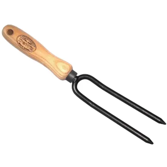 DeWit 2-Prong Weeding Fork &ndash; Durable Hand Tool for Taproot Removal image {4}