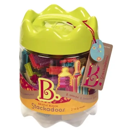 B. toys Educational Building Set - Bristle Block Stackadoos image {7}