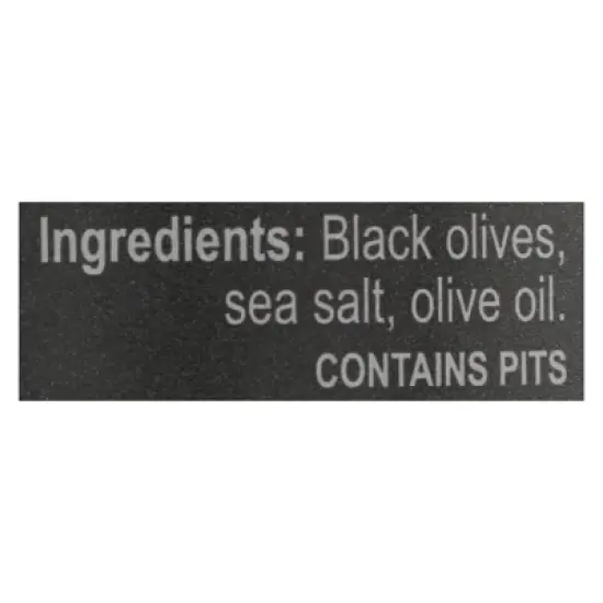 Mina Moroccan Dry Cured Olives - Case of 6/7 oz image {6}