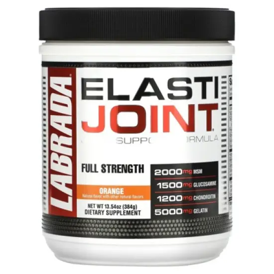 Labrada Nutrition ElastiJoint, Joint Support Formula, Orange , 13.54 oz (384 g) image {4}