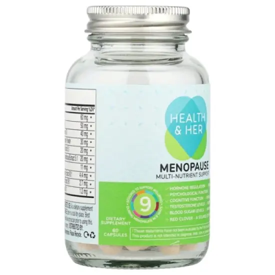 Health and Her Menopause, Multi-Nutrient Suppport, 60 Capsules image {3}
