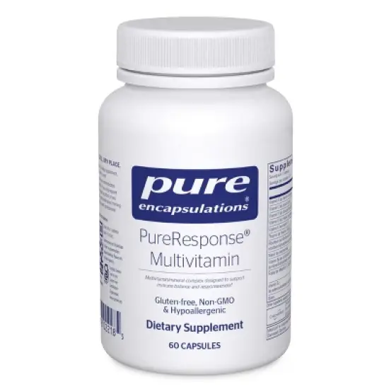 Pure Encapsulations PureResponse Multivitamin - Support for Immune Balance and Responsiveness - 60 Capsules image {8}