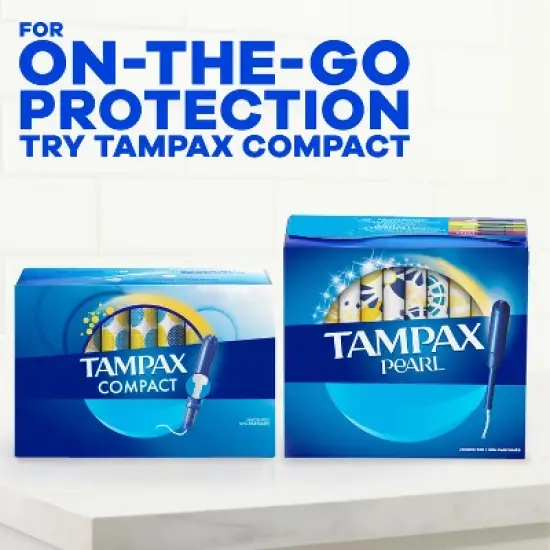 Tampax Tampons - Super Absorbency - Cardboard - 40ct image {9}