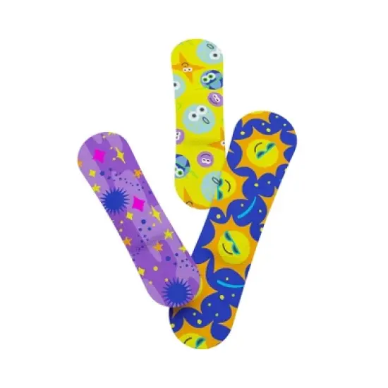 Welly Kid's Flex Fabric Bandages - Space - 48ct image {3}