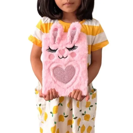 Wrapables Plush Journal, A5 Lined Notebook Diary for Writing and Drawing image {4}