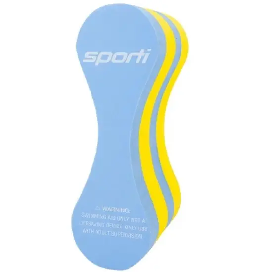 Sporti Sporti Junior Pull Buoy Blue/White/Blue One Size image {3}