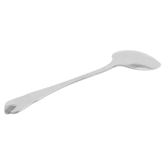 Unique Bargains Kitchen Stainless Steel Flatware Cutlery Serving Tea Food Spoon 7'' Long 1 Pc image {1}