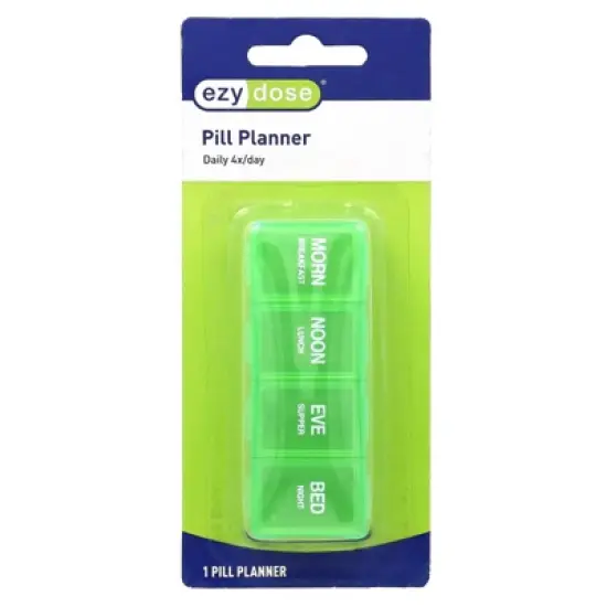 Ezy Dose 4 Compartment Daily Pill Reminder image {4}