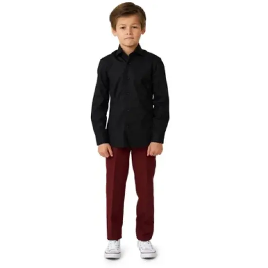OppoSuits - Solid Color Button-up Boys Shirts image {2}