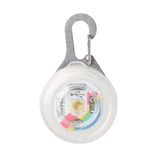 Nite Ize SpotLit Rechargeable Carabiner Light Disc-O Dog Collar image {4}