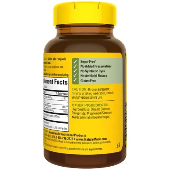 Nature Made Cranberry 500mg Capsules - 60ct image {7}