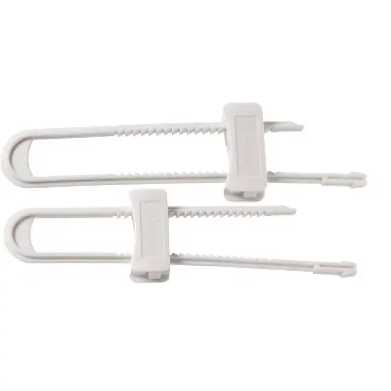 Safety 1st Double Door Baby-Proofing Cabinet Lock - 2pk - White image {5}