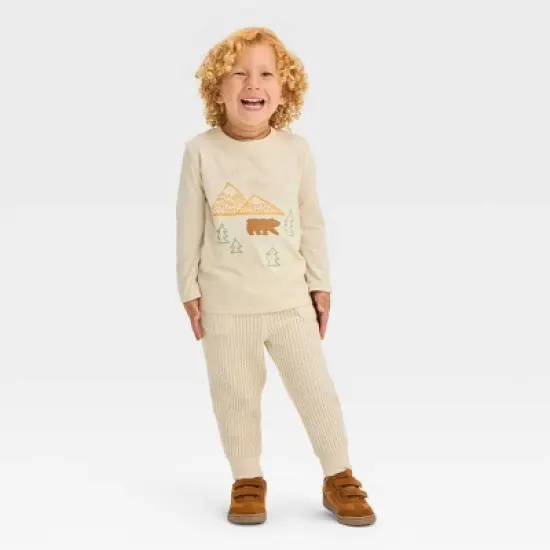 Toddler Boys' Thermal Pull-On Jogger Pants - Cat & Jack&trade; image {2}