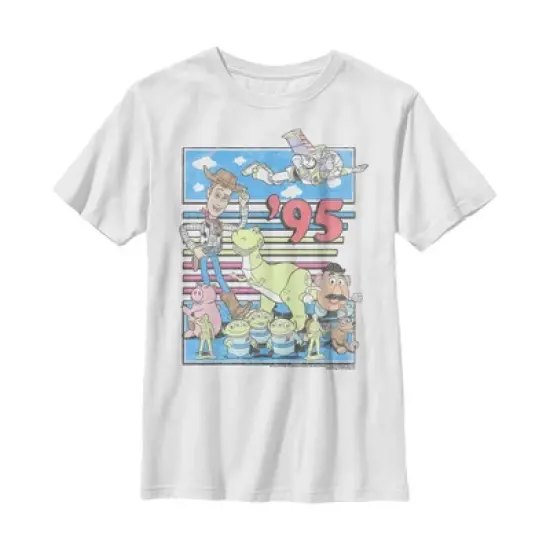 Boy's Toy Story Retro Best Friend Toys T-Shirt image {4}