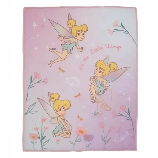 Lambs & Ivy 3pc Tinker Bell Crib Bedding Set image {8}