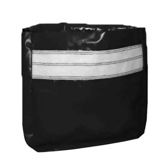 Moose Supply Vinyl Sand Bag Cover Extra Durable Strong PVC to Anchor Inflatables, Tents and More, 21"x21" 50 Pound Capacity, Black 10 Pack image {4}