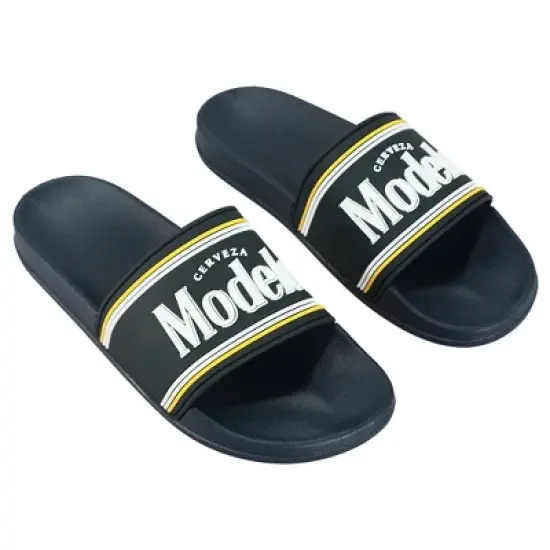Modelo Beer Logo Men's Beach Sandal Slides image {1}